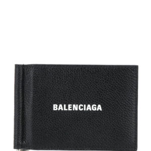 Balenciaga money-clip foldover wallet