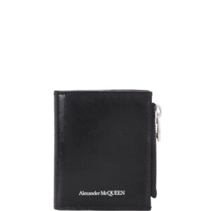 Alexander McQueen logo-print wallet