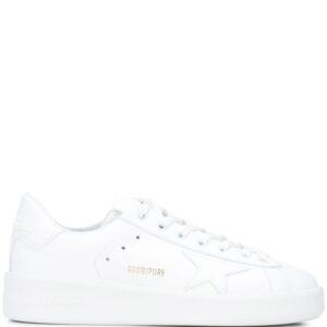 Golden Goose Pure leather low-top sneakers