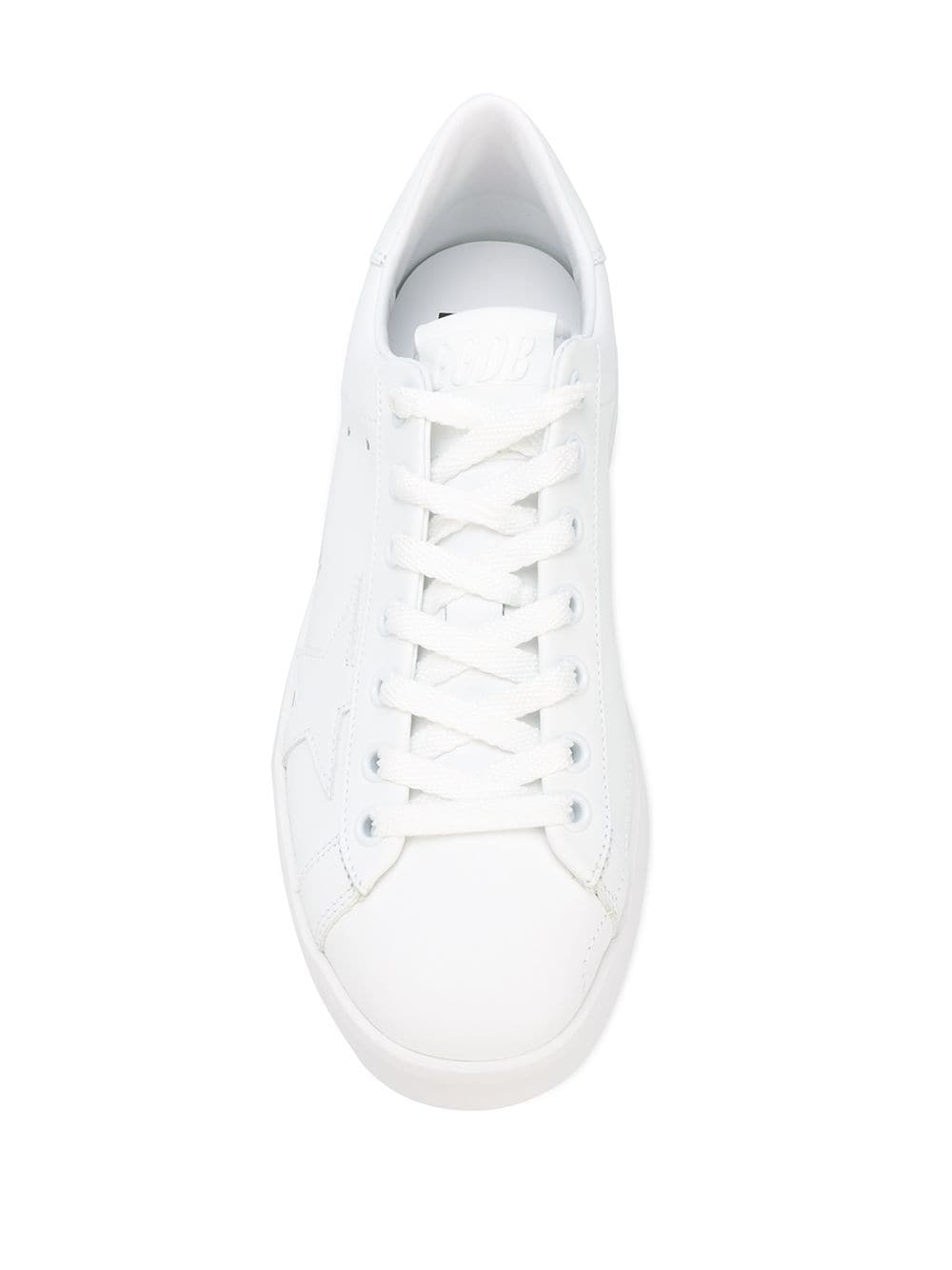 Golden Goose Pure leather low-top sneakers - Image 4