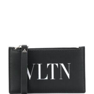 Valentino Garavani VLTN logo-print zipped cardholder