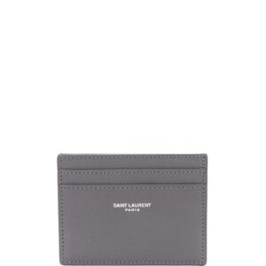 Saint Laurent logo embossed cardholder