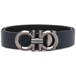 Ferragamo Gancini buckle leather belt