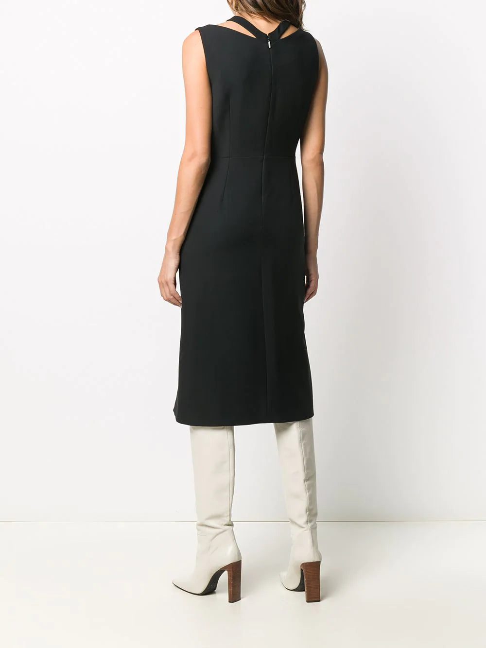 Gucci logo-plaque knee-length dress - Image 4