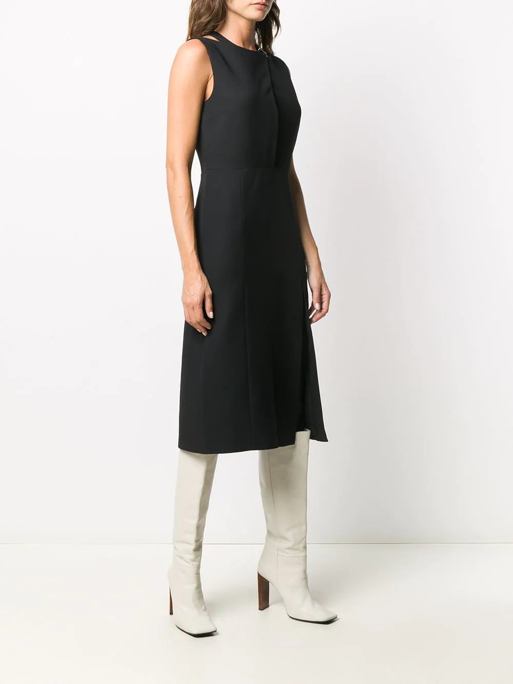 Gucci logo-plaque knee-length dress - Image 3