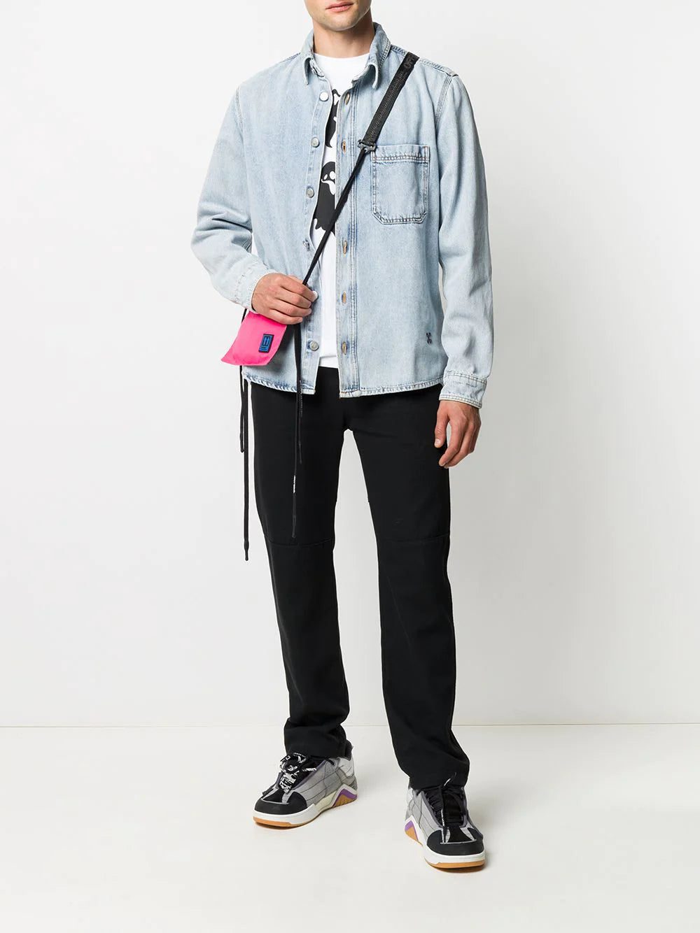 Off-White Arrows-motif denim shirt - Image 2