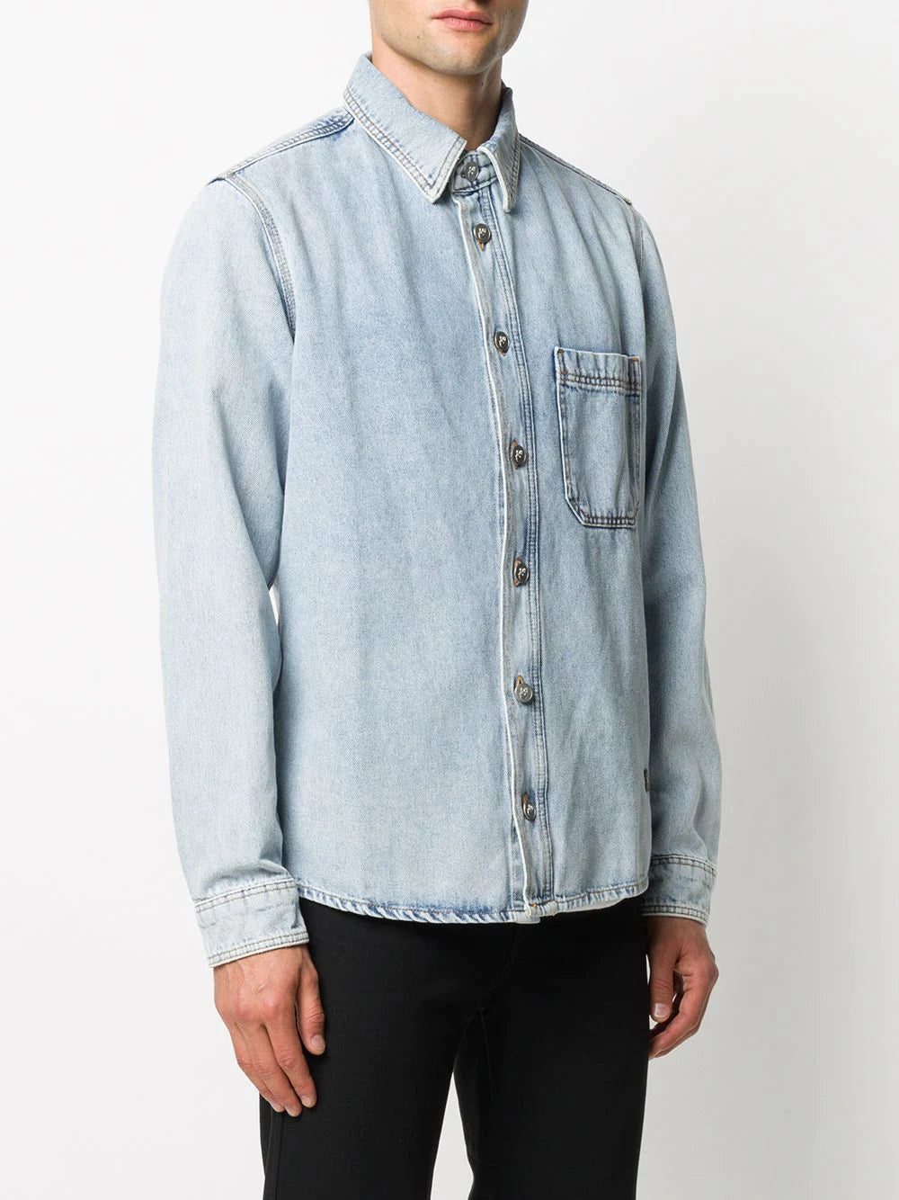Off-White Arrows-motif denim shirt - Image 3