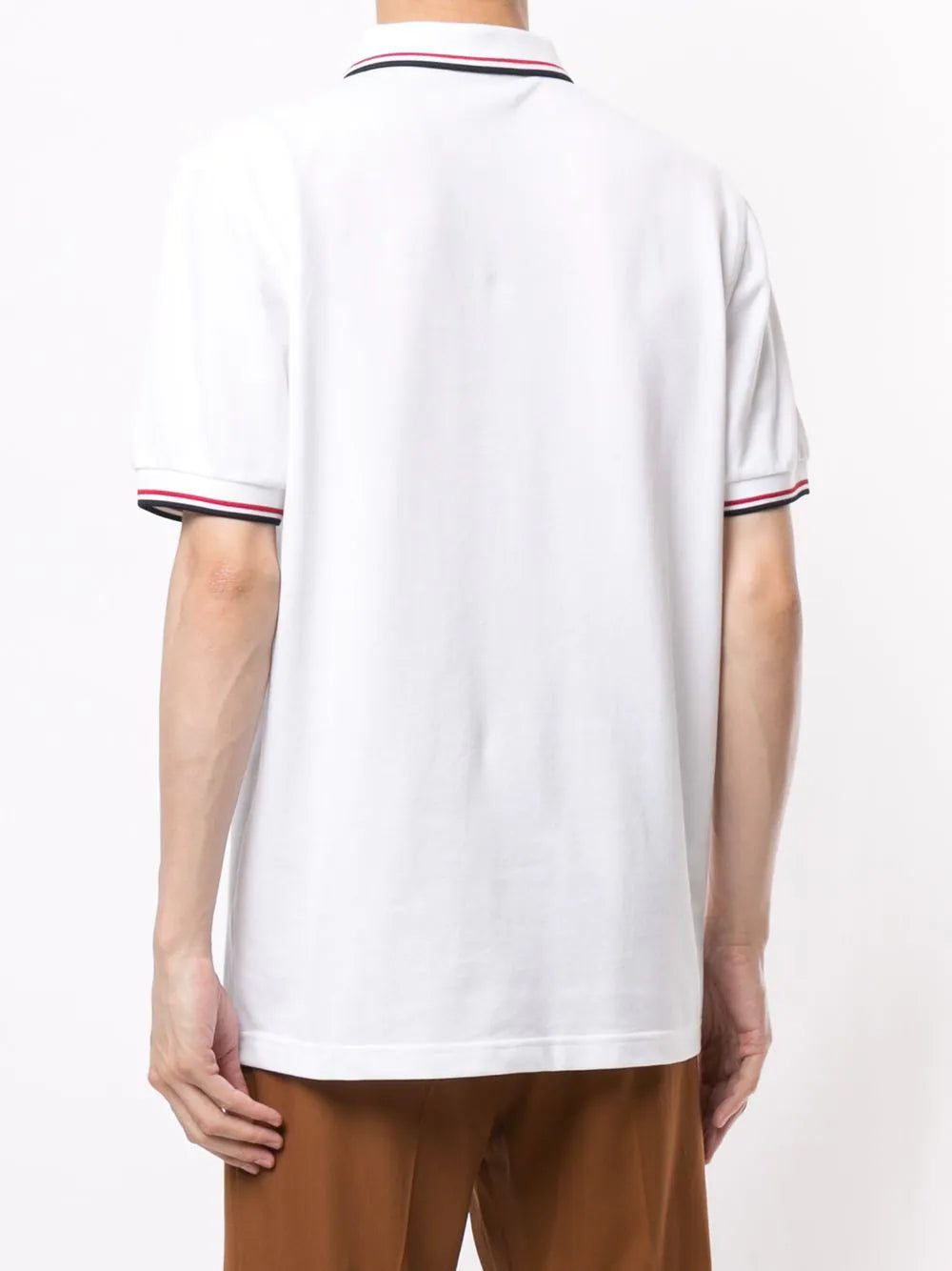 Fred Perry stripe-trim logo polo shirt - Image 4
