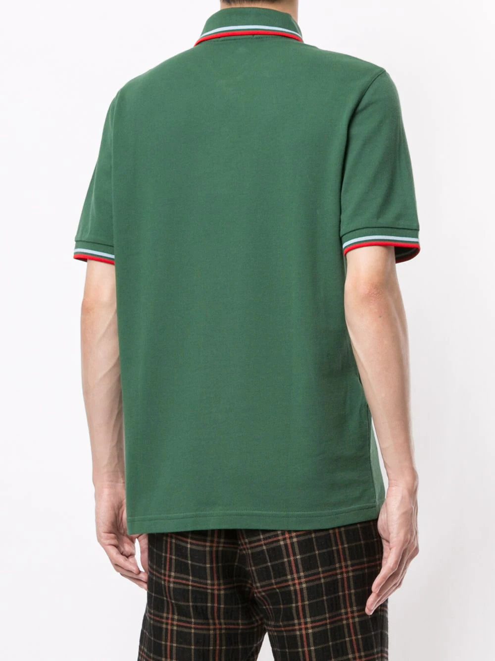 Fred Perry stripe-trim logo polon shirt - Image 3