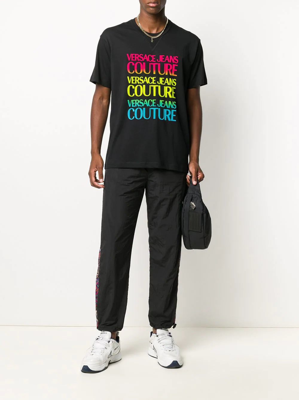 Versace Jeans Couture logo print track pants - Image 2