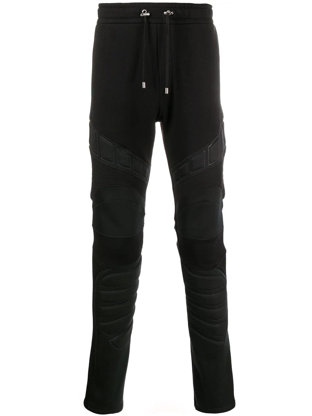 Balmain panelled padded track pants