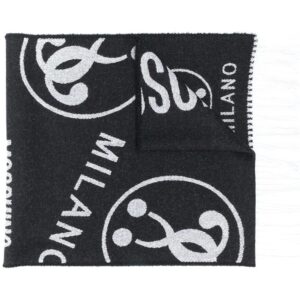 Moschino  woven logo scarf