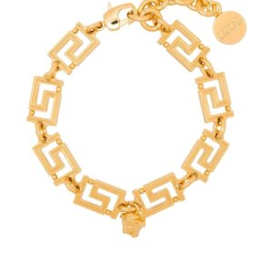 Versace  Greca Medusa detail bracelet