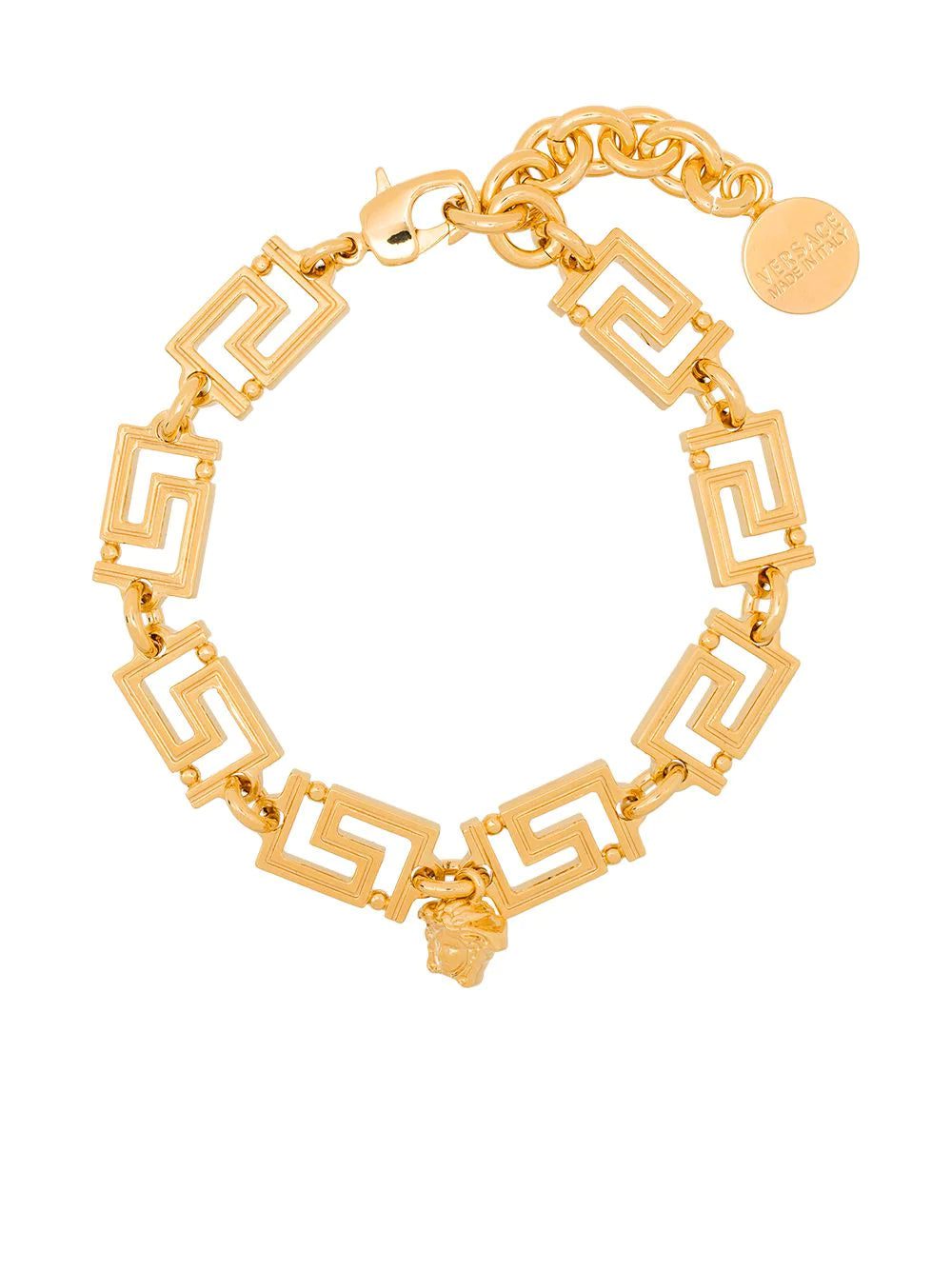 Versace Greca Medusa detail bracelet