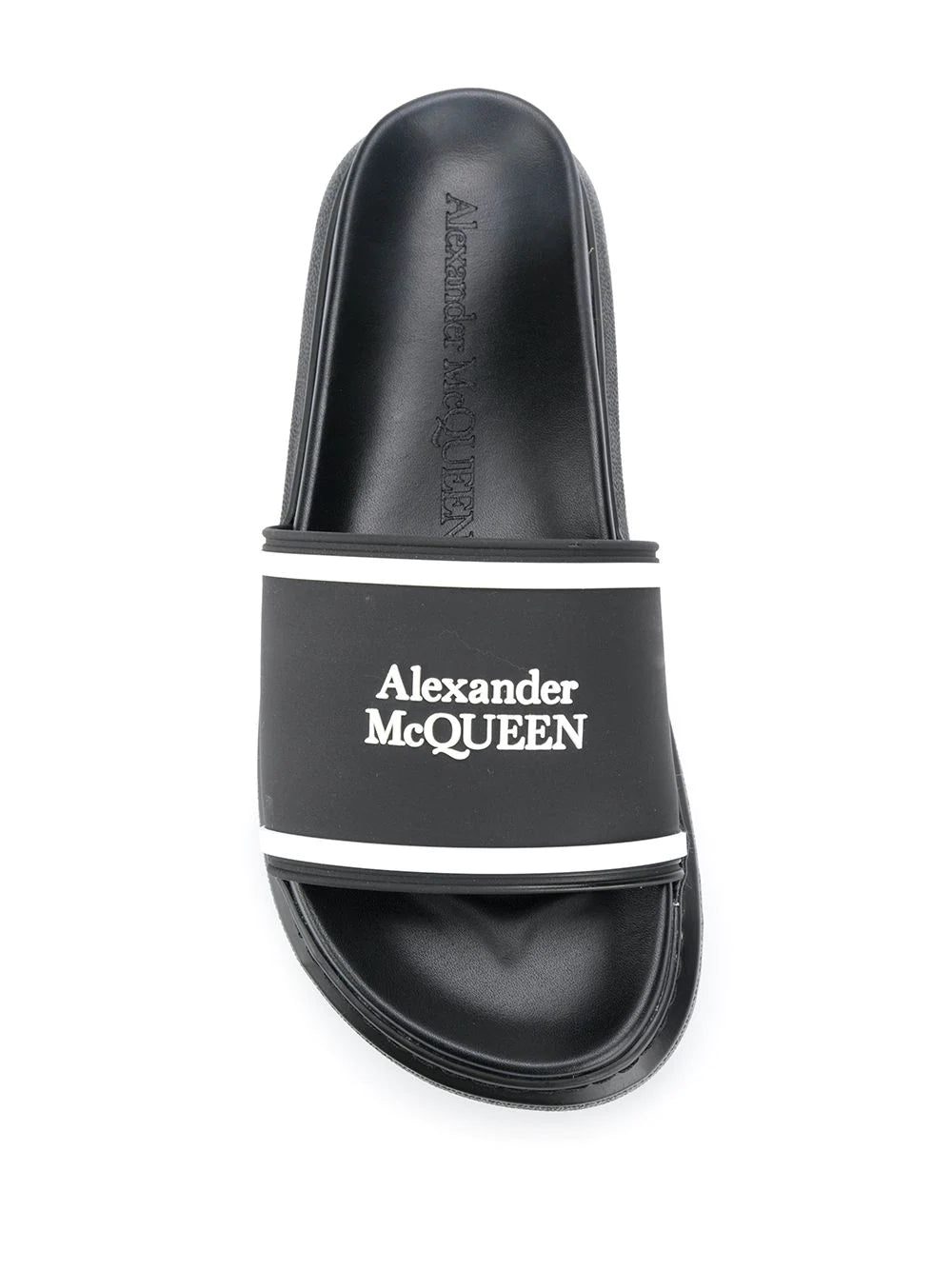 Alexander McQueen Oversized Hybrid Signature slides - Image 4