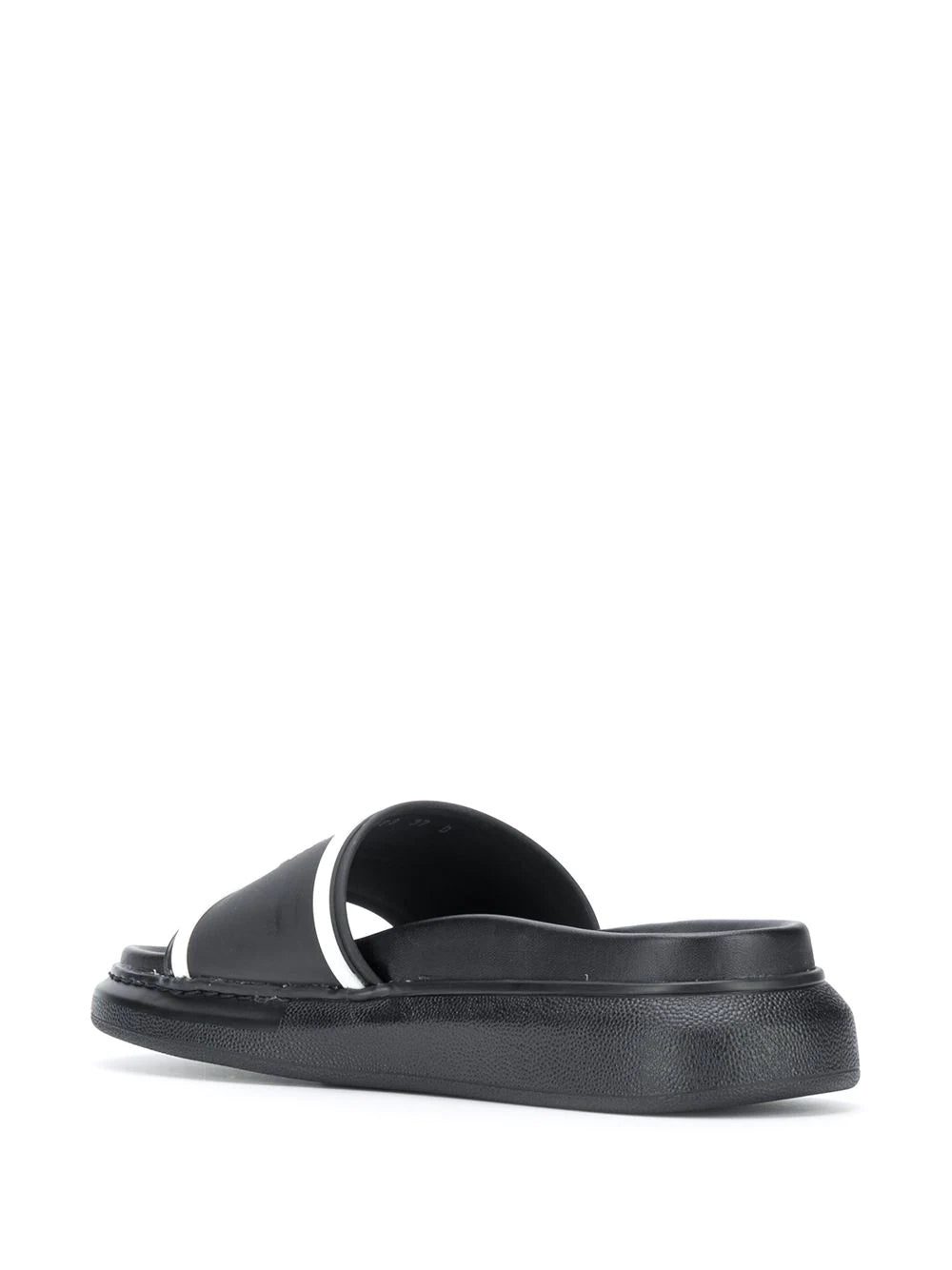Alexander McQueen Oversized Hybrid Signature slides - Image 3
