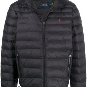 Polo Ralph Lauren  logo-embroidered padded jacket