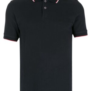 Armani Exchange contrasting-stripe polo shirt
