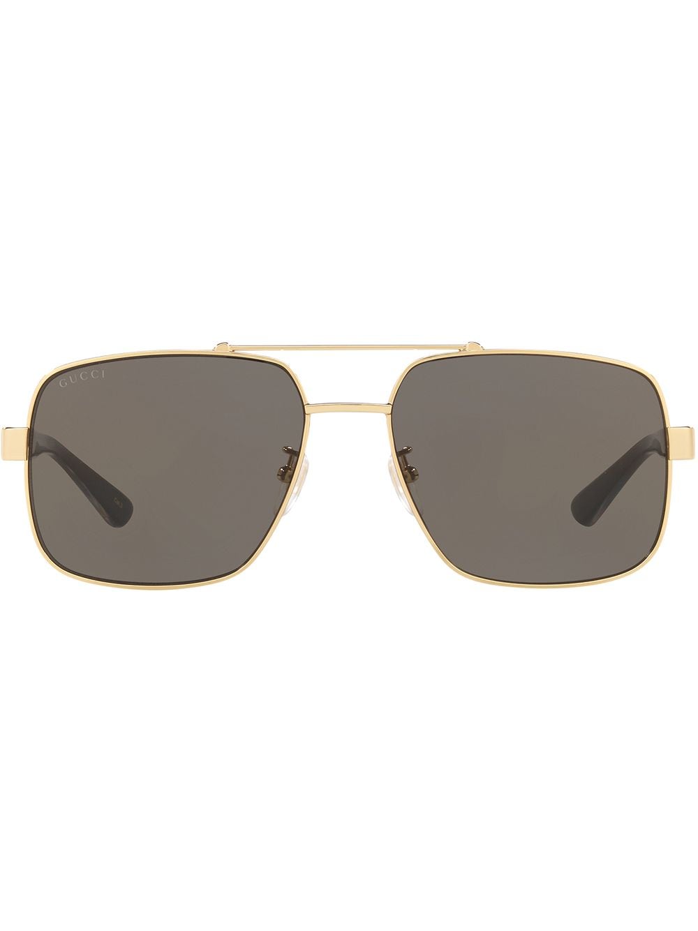 Gucci Eyewear tinted-lens pilot-frame sunglasses