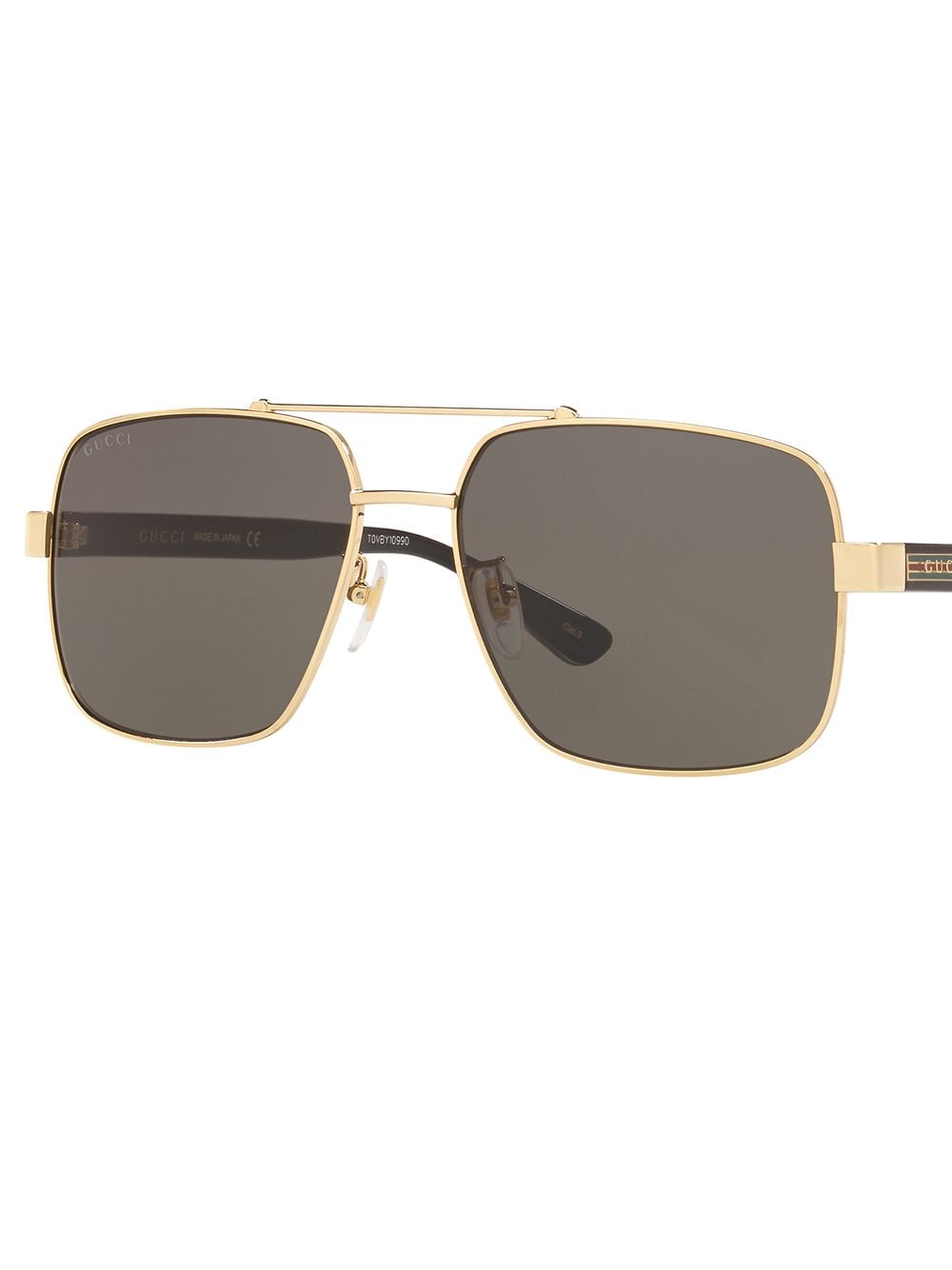 Gucci Eyewear tinted-lens pilot-frame sunglasses - Image 4