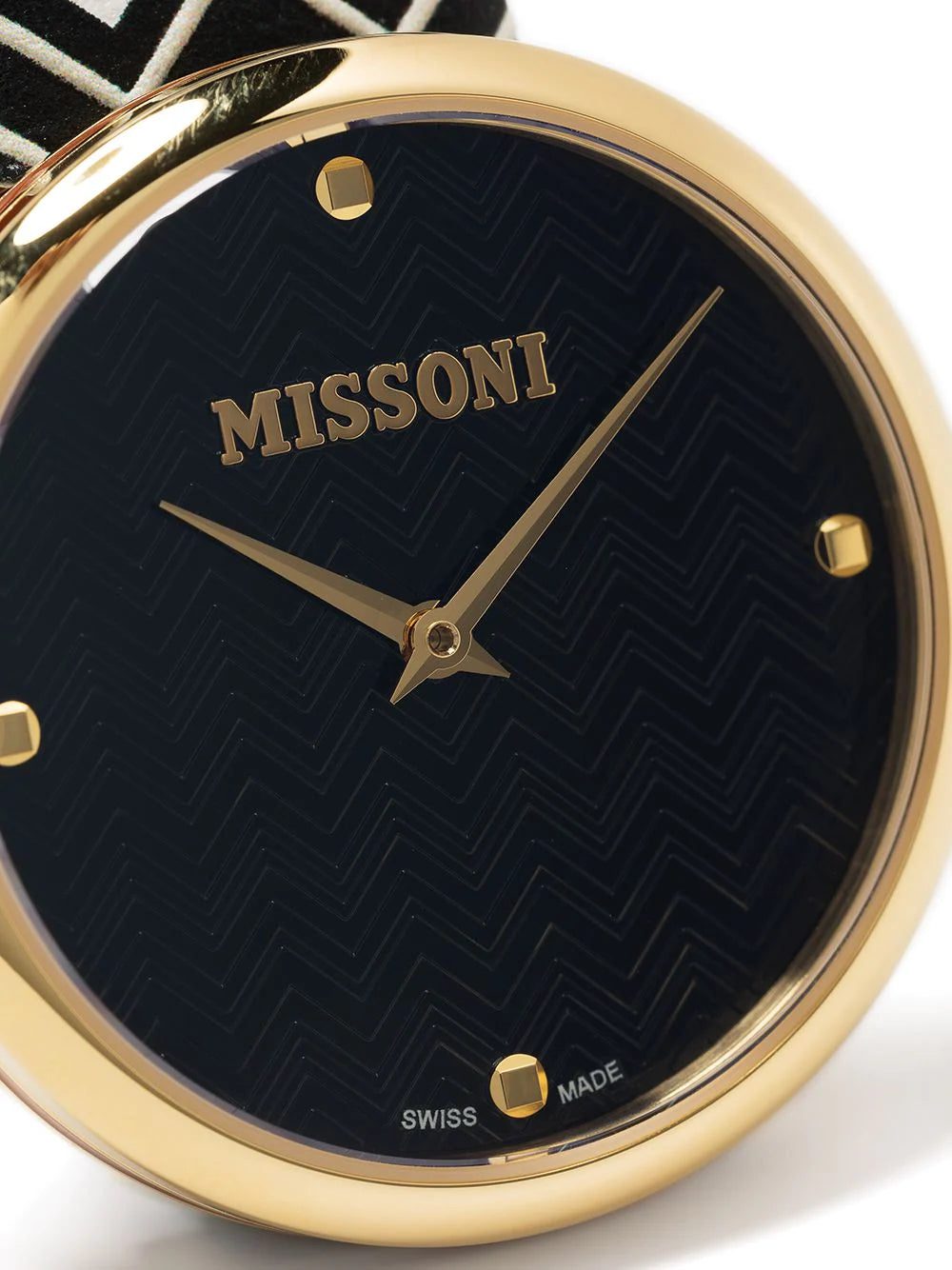 Missoni M1 chevron-strap watch - Image 3