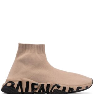 Balenciaga Speed graffiti-sole sneakers