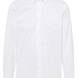 Prada spread collar button-up shirt