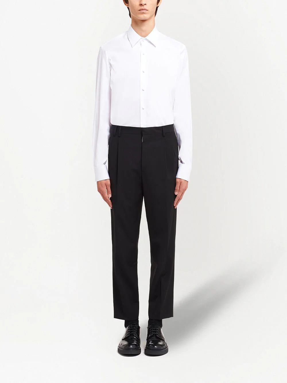 Prada spread collar button-up shirt - Image 2