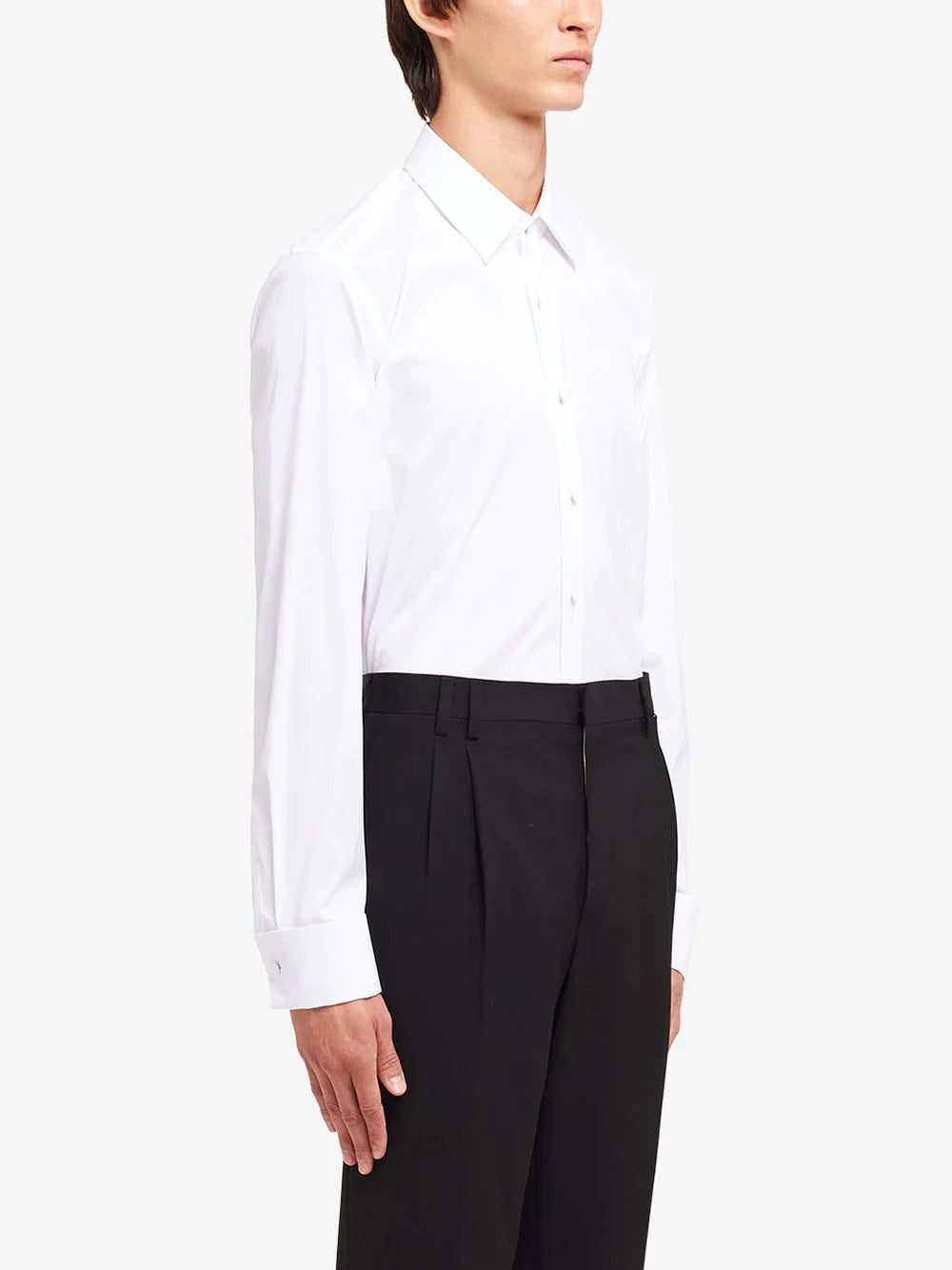 Prada spread collar button-up shirt - Image 3
