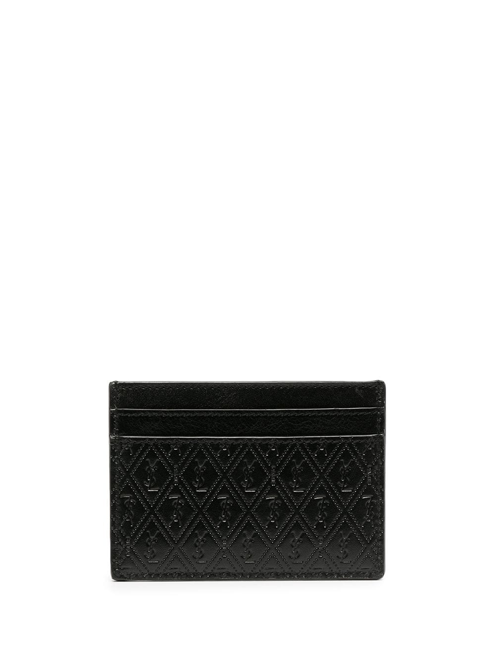 Saint Laurent perforated leather cardholder - Image 2