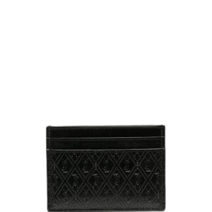 Saint Laurent perforated leather cardholder
