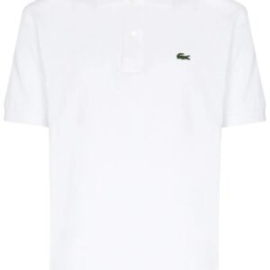 Lacoste  logo-patch short-sleeve polo shirt