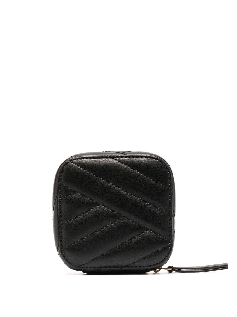 Tory Burch quilted lambskin jewellery case - Image 2