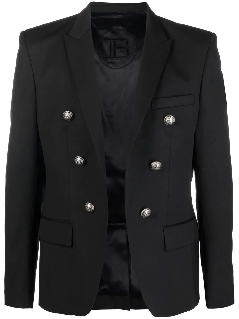 Balmain double-breasted fitted jacket