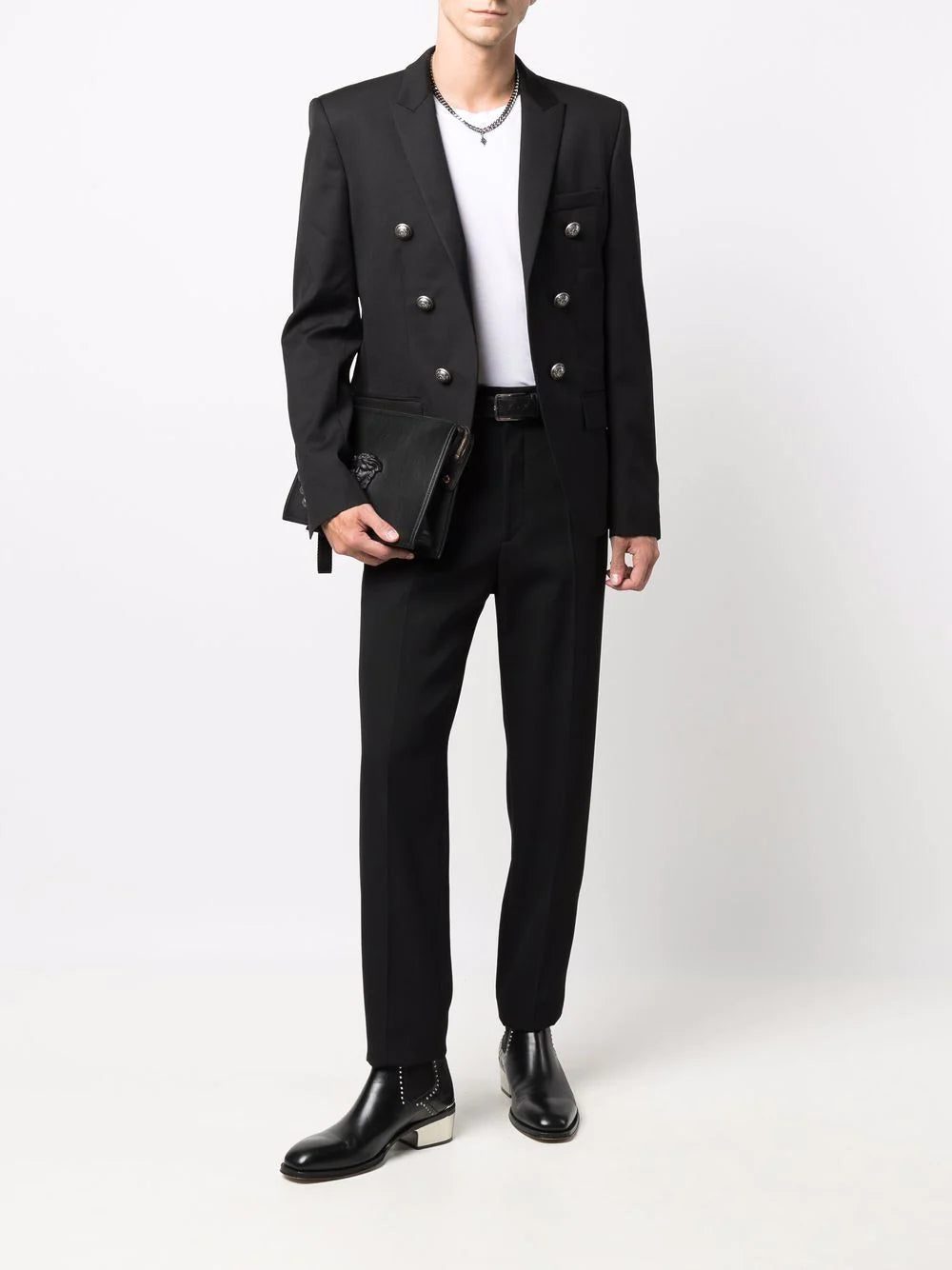 Balmain double-breasted fitted jacket - Image 2