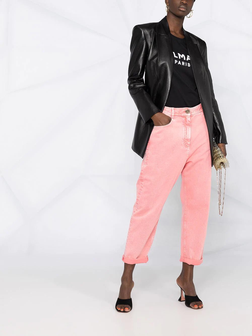 Balmain button-detailed T-shirt - Image 2