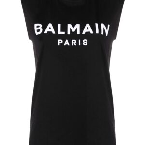 Balmain  button-detailed T-shirt