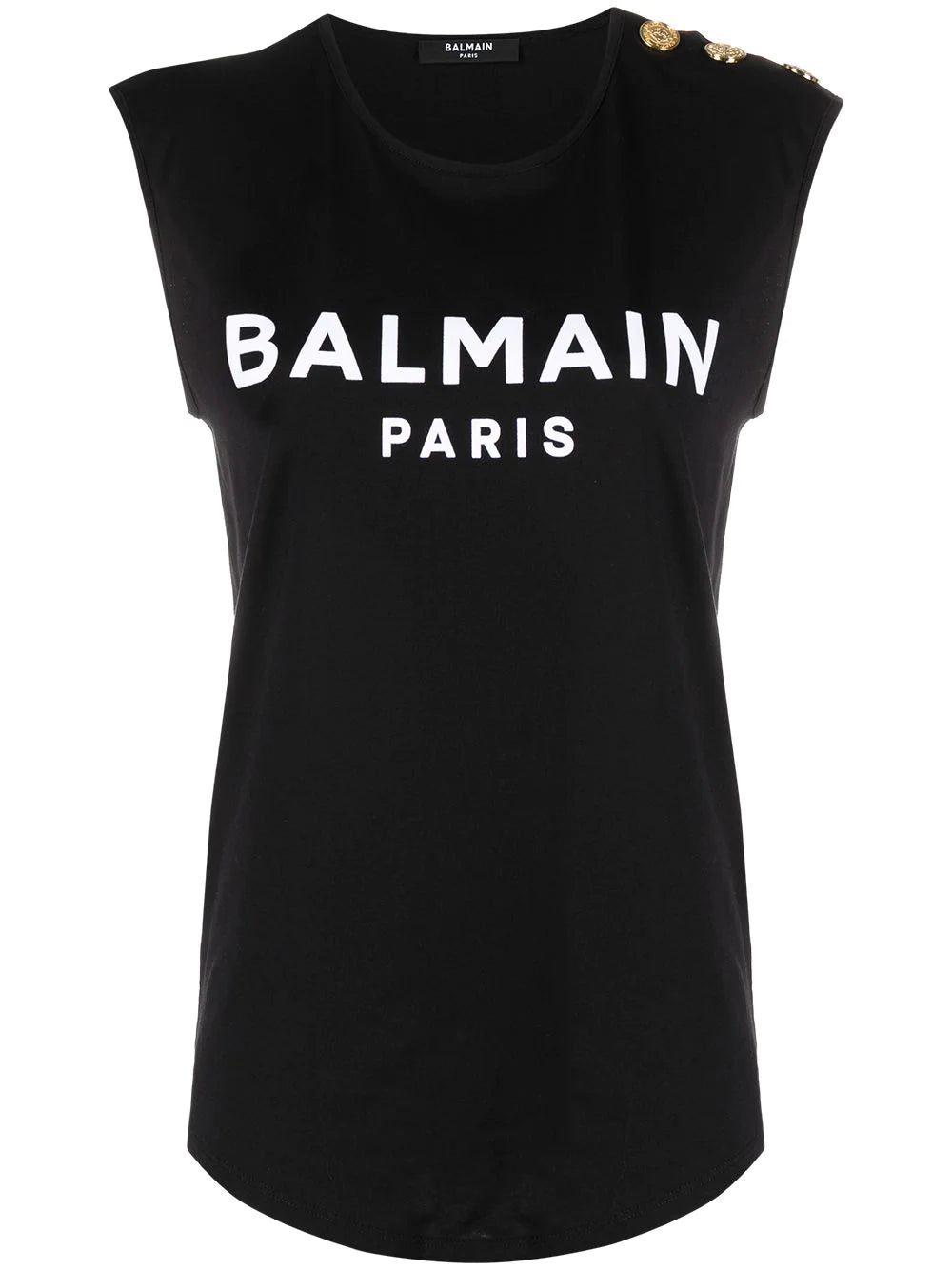 Balmain button-detailed T-shirt