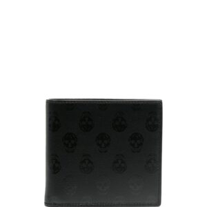 Alexander McQueen skull-print wallet