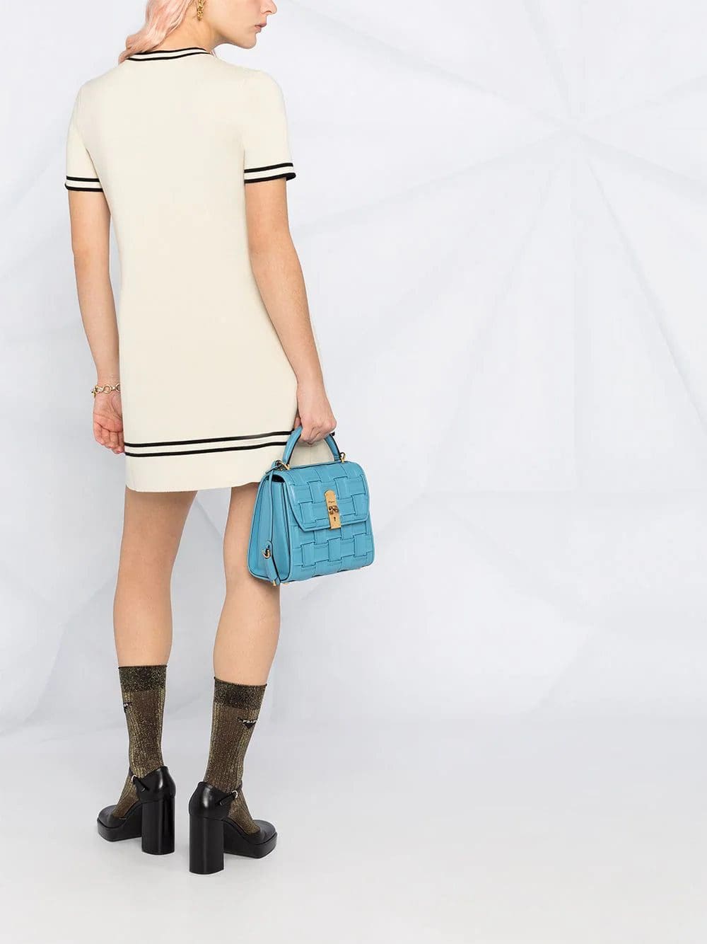 Gucci Horsebit short-sleeve knitted dress - Image 4