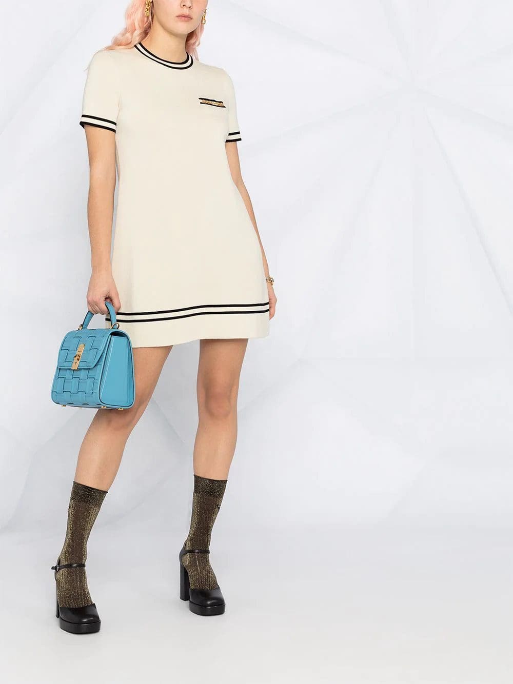 Gucci Horsebit short-sleeve knitted dress - Image 2