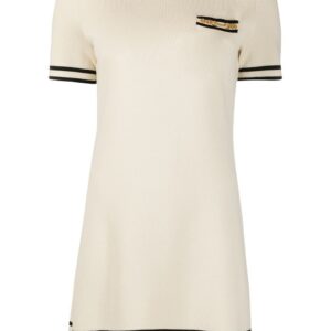 Gucci  Horsebit short-sleeve knitted dress