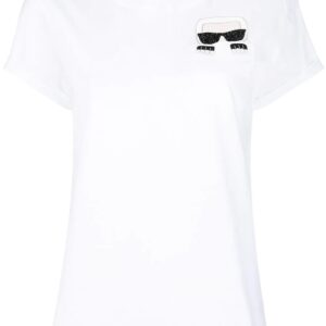 Karl Lagerfeld  logo patch T-shirt