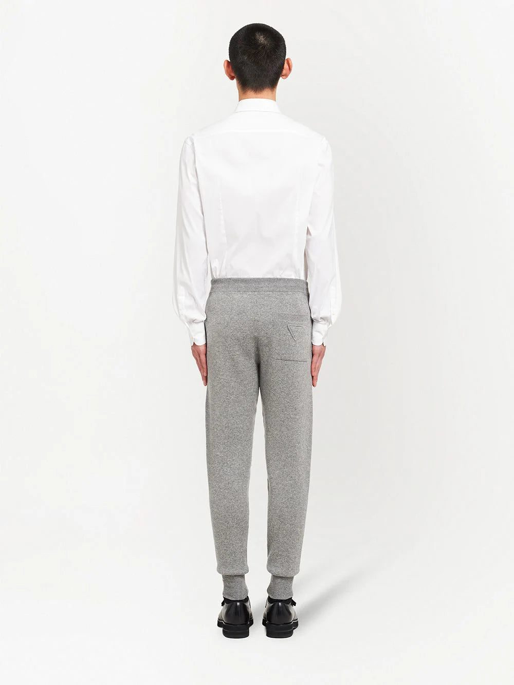 Prada cashmere knitted track pants - Image 4