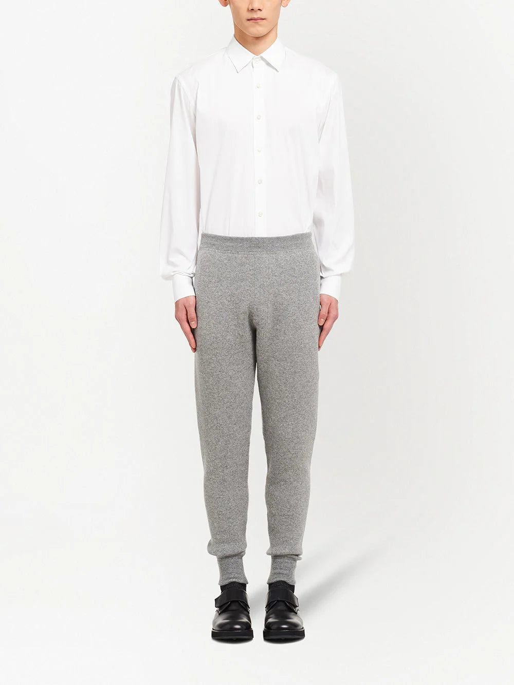 Prada cashmere knitted track pants - Image 2