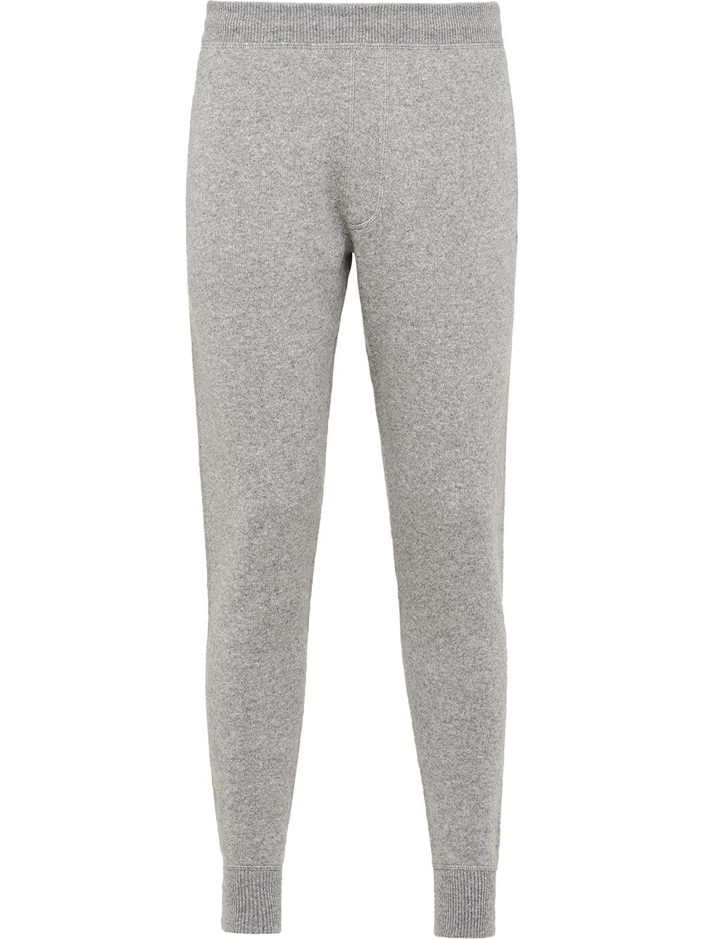 Prada cashmere knitted track pants