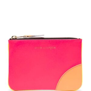 Comme Des Garçons Wallet colour-block zipped wallet