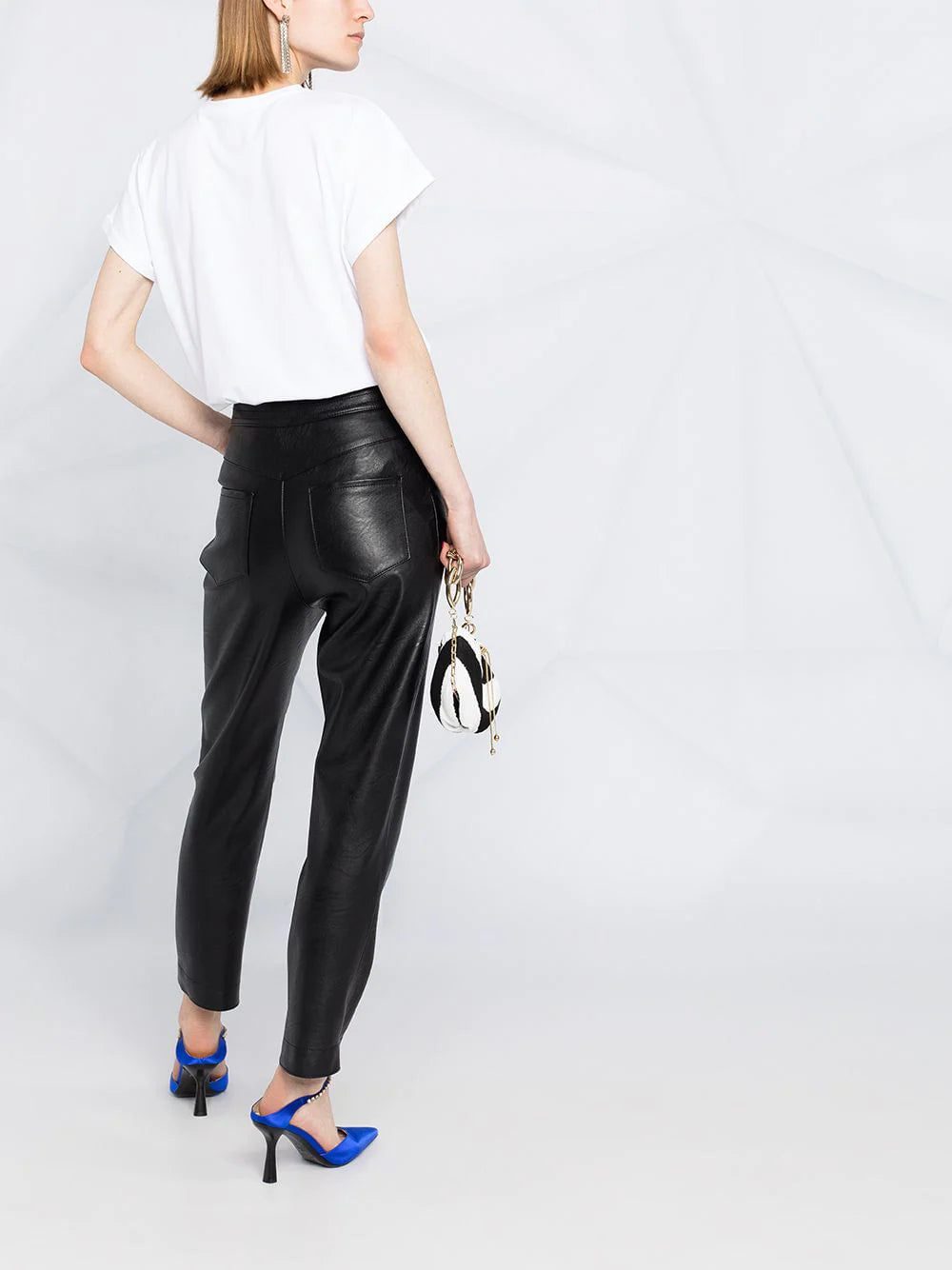 Balmain rhinestone-embellished logo T-shirt - Image 4