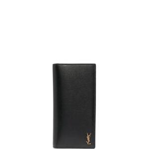 Saint Laurent logo plaque wallet