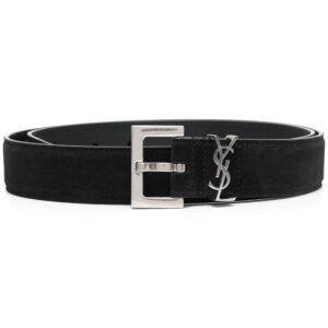 Louis Vuitton buckled leather belt